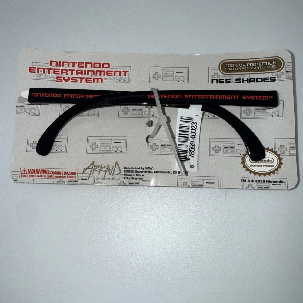 2 NWT Pairs -Nintendo SuperMario Brothers & Pink Barbie Kid Sunglasses-Authentic